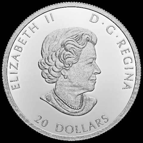 2021 Canada Silver  $20 A Wreath of Remembrance - Lest We Forget PF 1.01oz