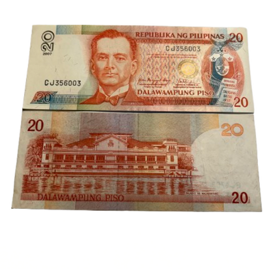 2010 Philippines 20 Piso Banknote UNC