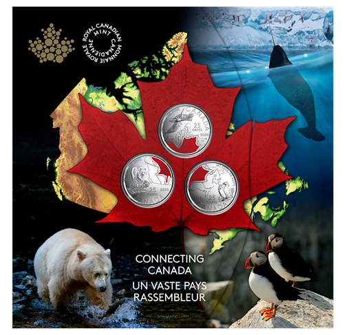 2020 Canada Base Metal 25 Cents Pacific - Connecting Canada CI
