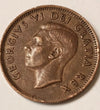 1948 1 Cent Canadian Penny Circulated Very Fine Condition