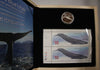 2010 Canada $10 Blue Whale .9999 Silver Coin and Stamp Set RCM