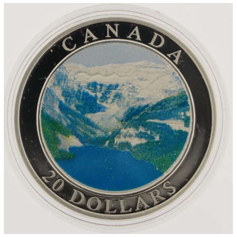 2003 $20 Natural Wonders – Rocky Mountains, 1 oz .9999 Silver