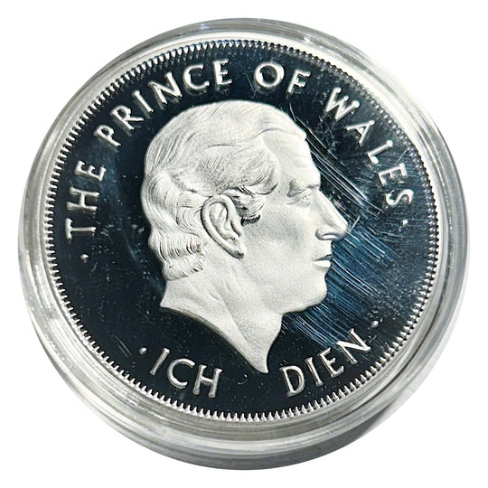 Lucky Coin Wales Dragon in Protective Plastic Capsule