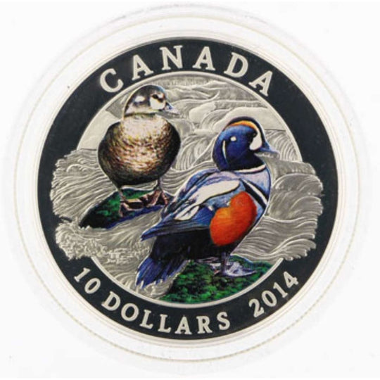 2014 Canada $10 Northern Pintail ½ oz Silver