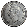 1938 Canada Silver Dollar $1 Key Date King George VI 80% Silver VF