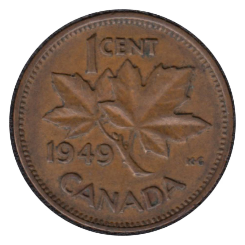 1949 Canada One Cent VF