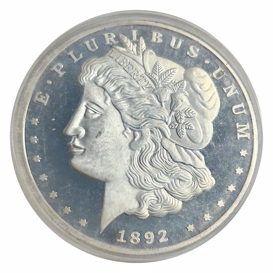 Lucky Craft Coin Liberty Head Morgan in Capsule