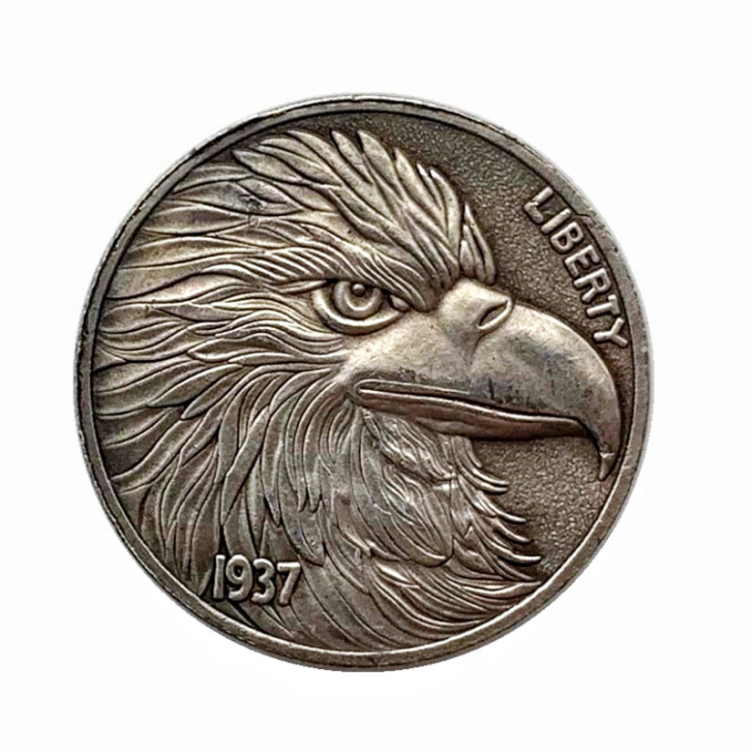 Copper Craft  Coin “Fantasy Eagle “23mm Hobo Nickel Coin