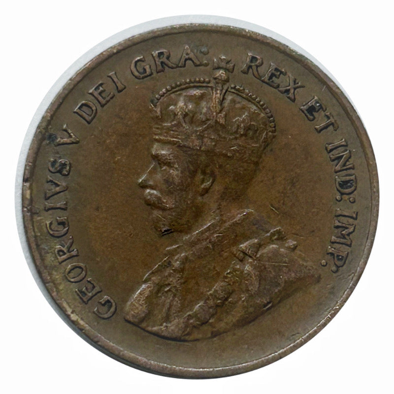 1932 1 Cent Canadian Penny Circulated VF Zustand