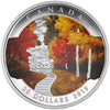 2015 Canada $20 Autumn Express Train .9999 Silver Proof Coin