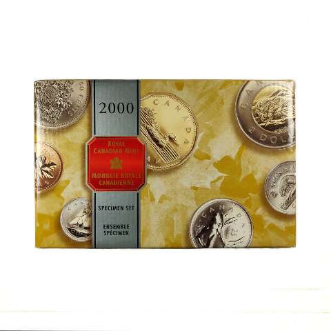 2000 Canada Specimen 7 Coin Set Loon Polar Bears Path to Knowledge RCM