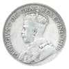1917 C Newfoundland 25 Cents Silver  Coin VG