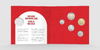 2023 Canada Base Metal Set Oh Canada! incl. $1 Moose Head, Folder 5-coins