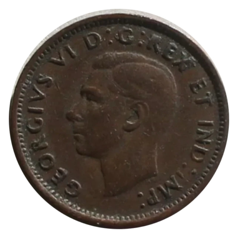 1946 1 Cent Canadian Penny circulé très bon état