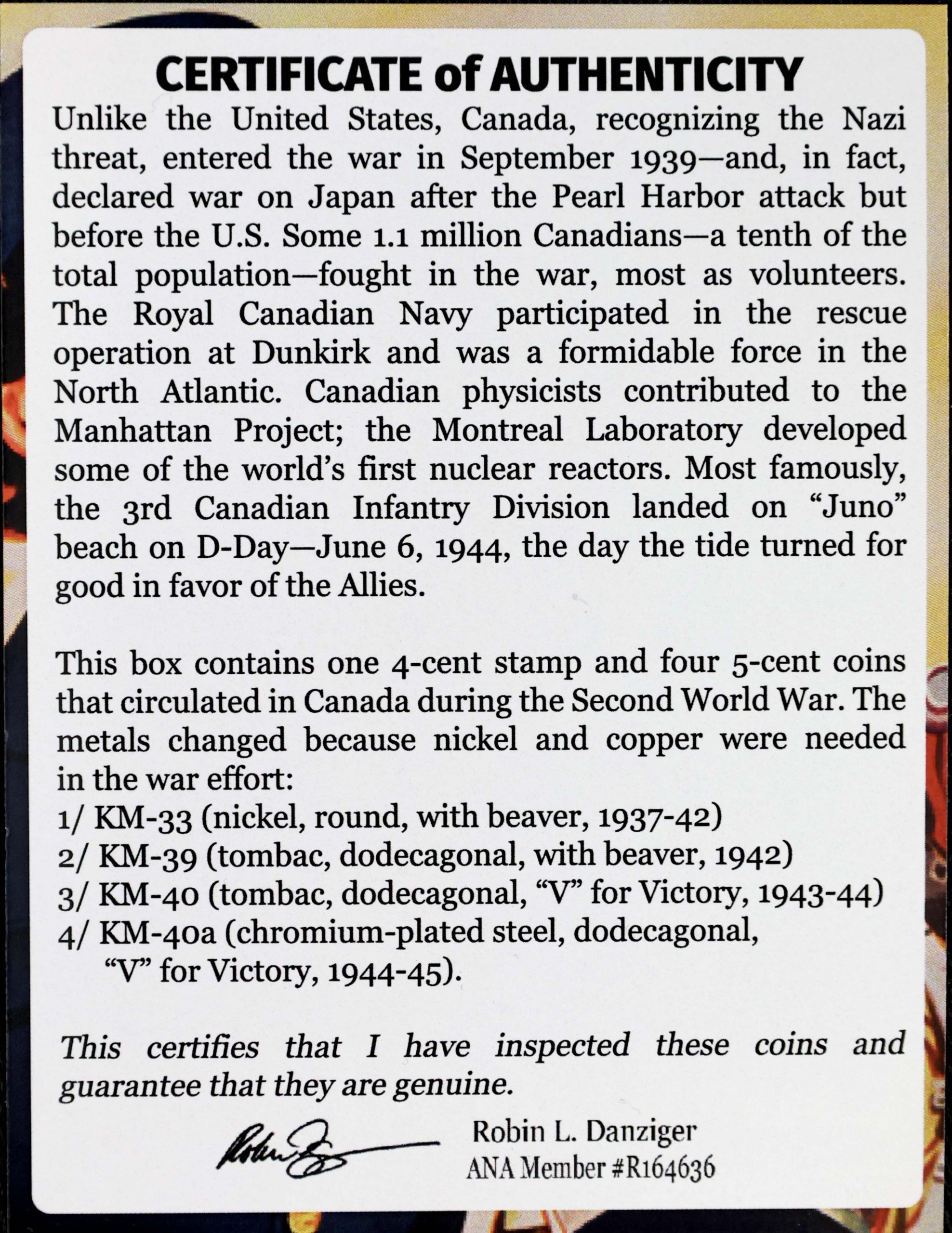 World War II: From Pearl Harbor to Victory – 4 Historical Coin Sets