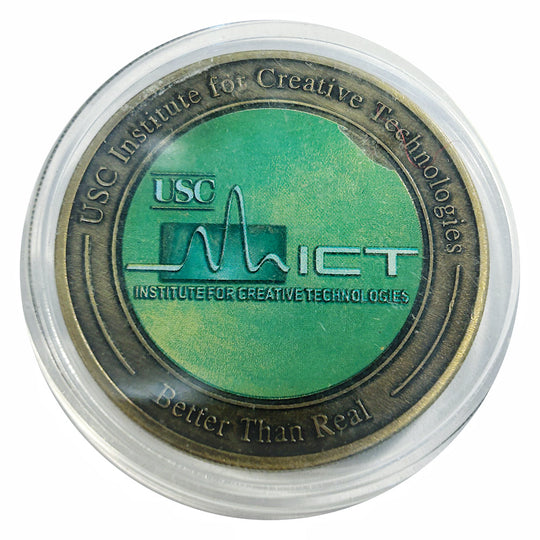 Lucky Craft Colored Coin Creative Technologies Medal in Capsule