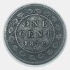1876 ​​H Reine Victoria grand un cent de haute qualité
