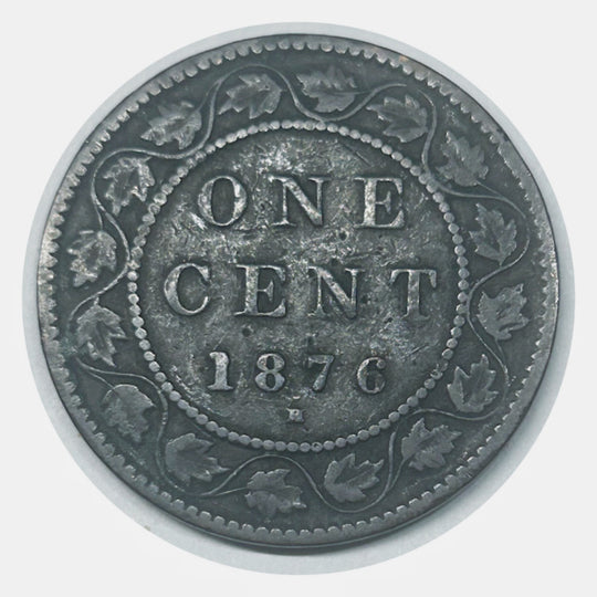 1876 ​​H Reine Victoria grand un cent de haute qualité
