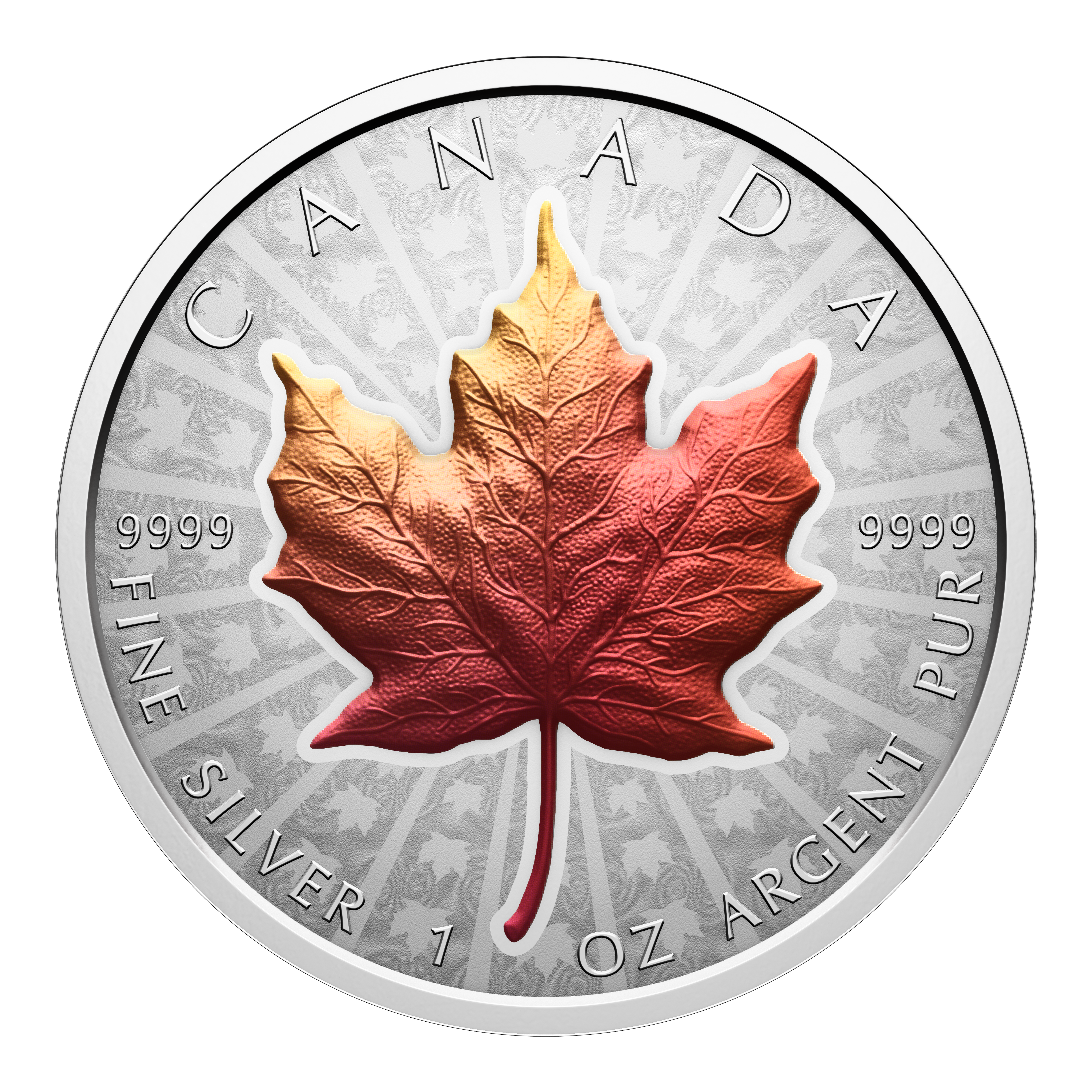2026 Canada $20 Silver Maple Leaf 1 oz Ultra High Relief Vivid Toning RCM