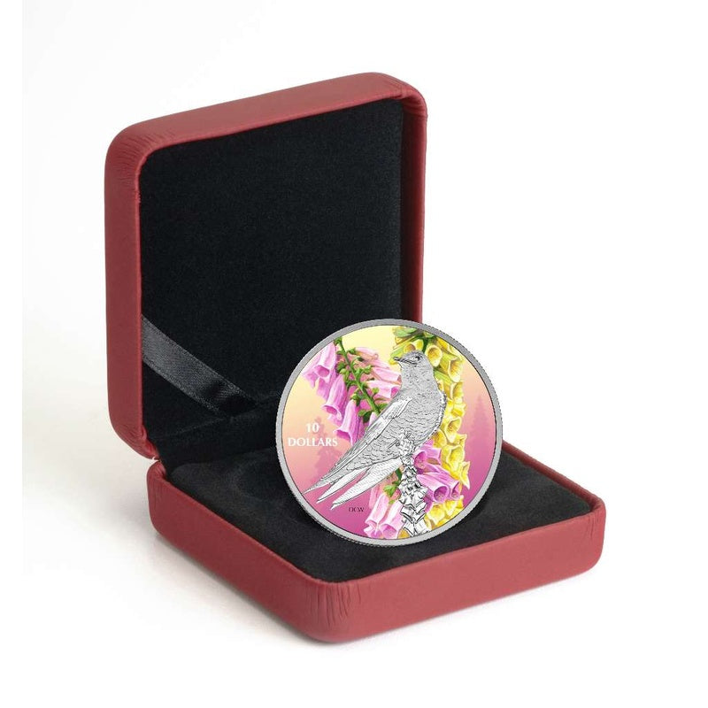 2017 Canada $10 Purple Martin ½ oz Silver