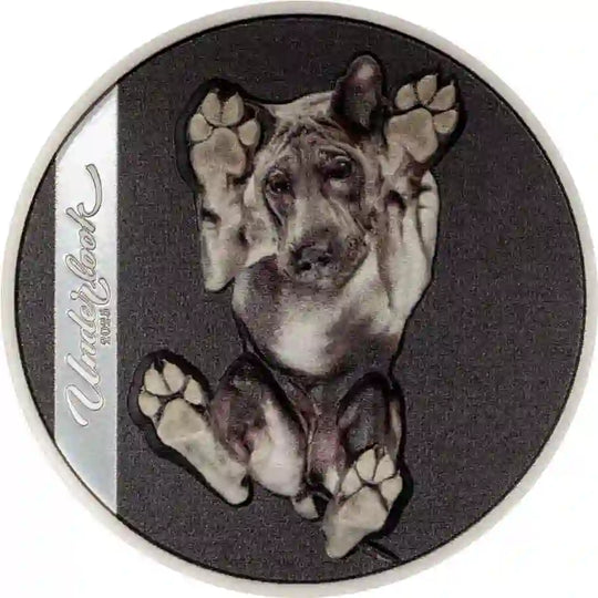 2025 Cook Islands $5 Underlook Under-Dog 1oz .9999 Silver Proof Coin 999 Mint