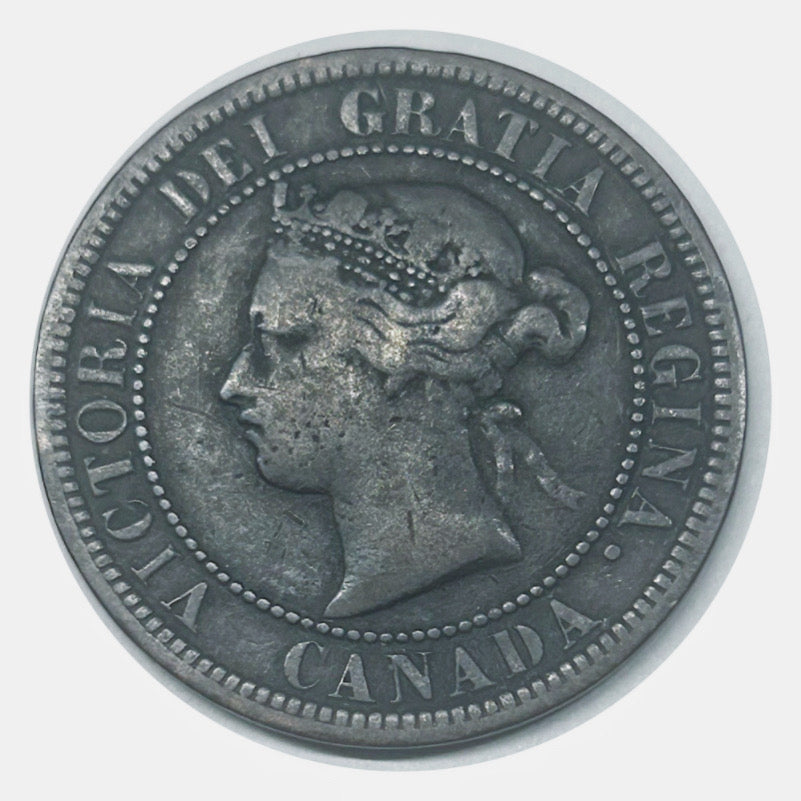 1876 ​​H Reine Victoria grand un cent de haute qualité