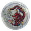 Lucky Craft Colored Coin Fortune Dragon  Feng Shui Medal in Capsule