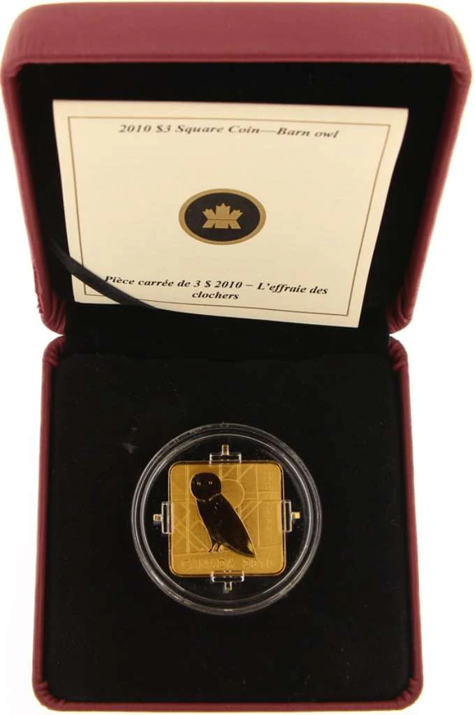 Canada Silver 2010 $3 Barn Owl SP .348oz