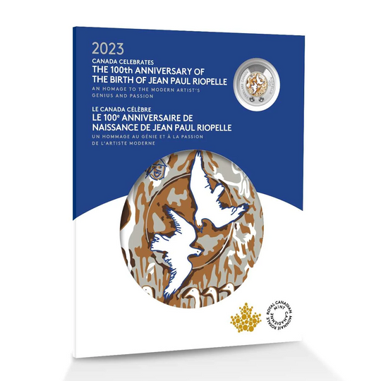 2023 Canada Base Metal  Keepsake Honouring 100th Anniv of Birth of Jean Paul Riopelle BU