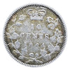 1864 New Brunswick 10 Cent Silver Coin VG