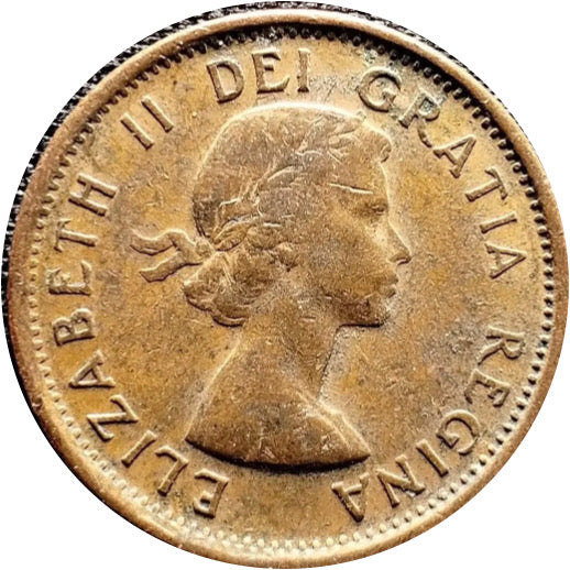 1957 Canada One Cent  VF