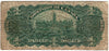 1911  Canada $1 One Dollar Banknote  Series U Black Line with Hyphen F