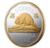 2023 Canada Silver 5 Cents Beaver - 1947 Maple Leaf Mark 2.015oz