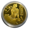 Lucky Coin Ancient Egypt Goddess in Capsule