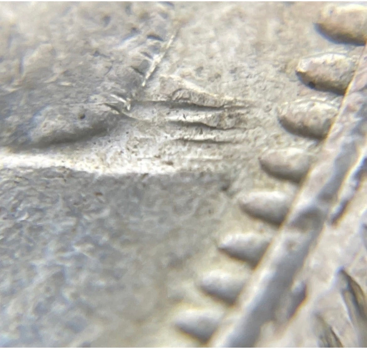1952 Canadian Silver Dollar Coin Short Waterlines VF