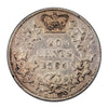 1864 New Brunswick 20 Cent Silver Coin VG