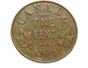 1 Cent kanadischer Penny von 1934 im Umlauf, guter Zustand
