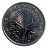 1991 Djibouti 5 Francs  Aluminum Coin Giant Eland UNC