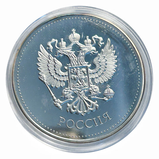 Lucky Craft Coin Leo Zodiac Lion  Medal in Capsule