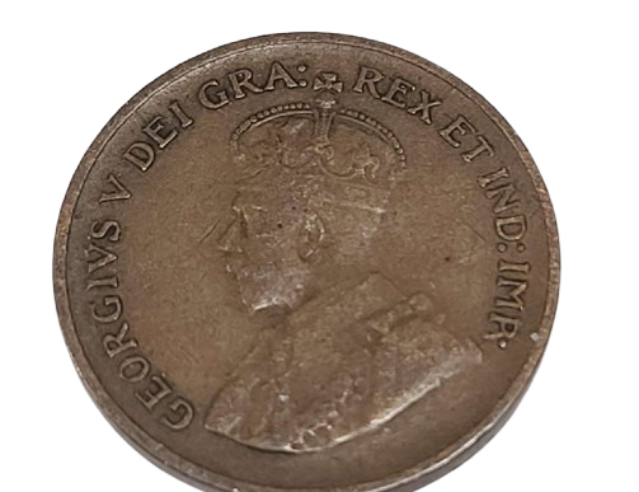 Zustand der Canadian Penny VF von 1935