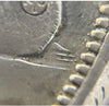 1950 Canadian Silver Dollar Coin Short Waterlines VF