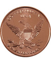Happy Halloween 1oz. Pure Copper Bullion Round