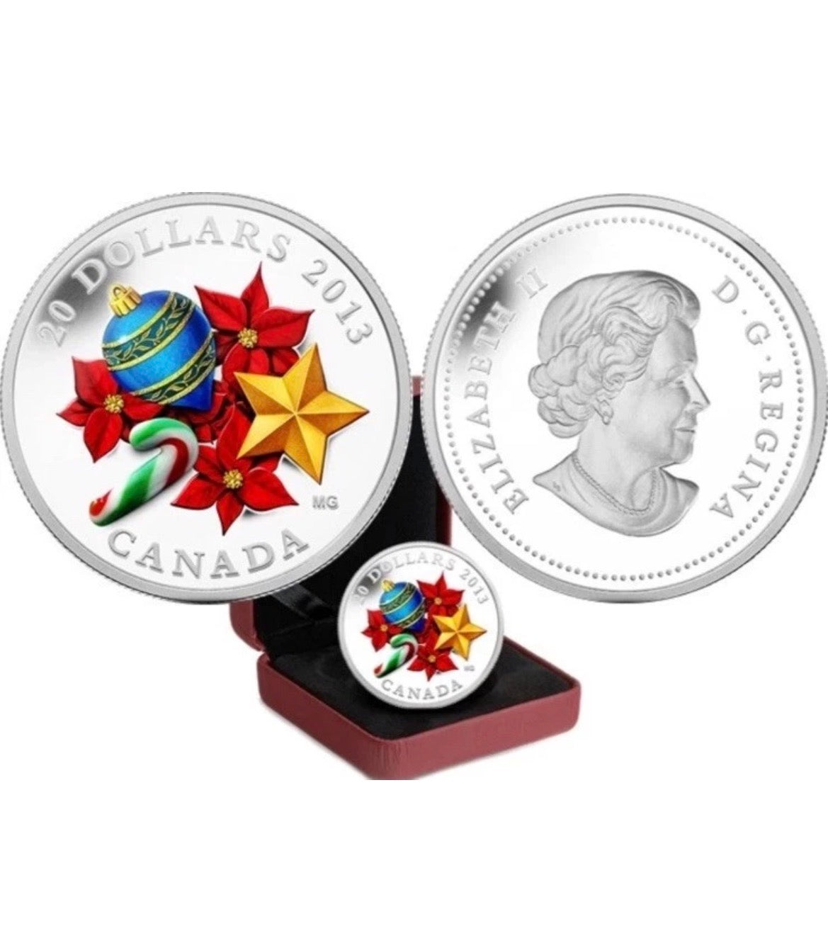 2013 Canada Silver  $20 Candy Cane PF 1 oz