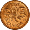 1975  Canada One Cent  Copper Penny  BU