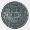 1896 Canada Large One Cent Coin Circulated VG