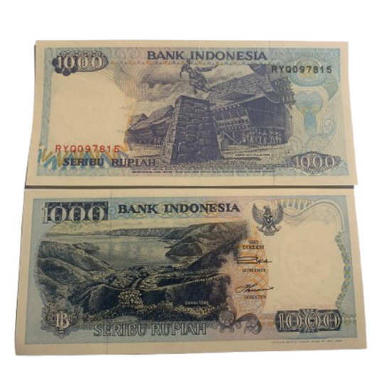 Geld der Welt Indonesien P-92a 1964 Note 10 Sen Banknote Papiergeld unz