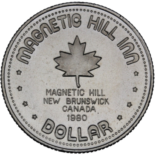 1983 - Magnetic Hill - $1 Municipal Trade Token - UNC