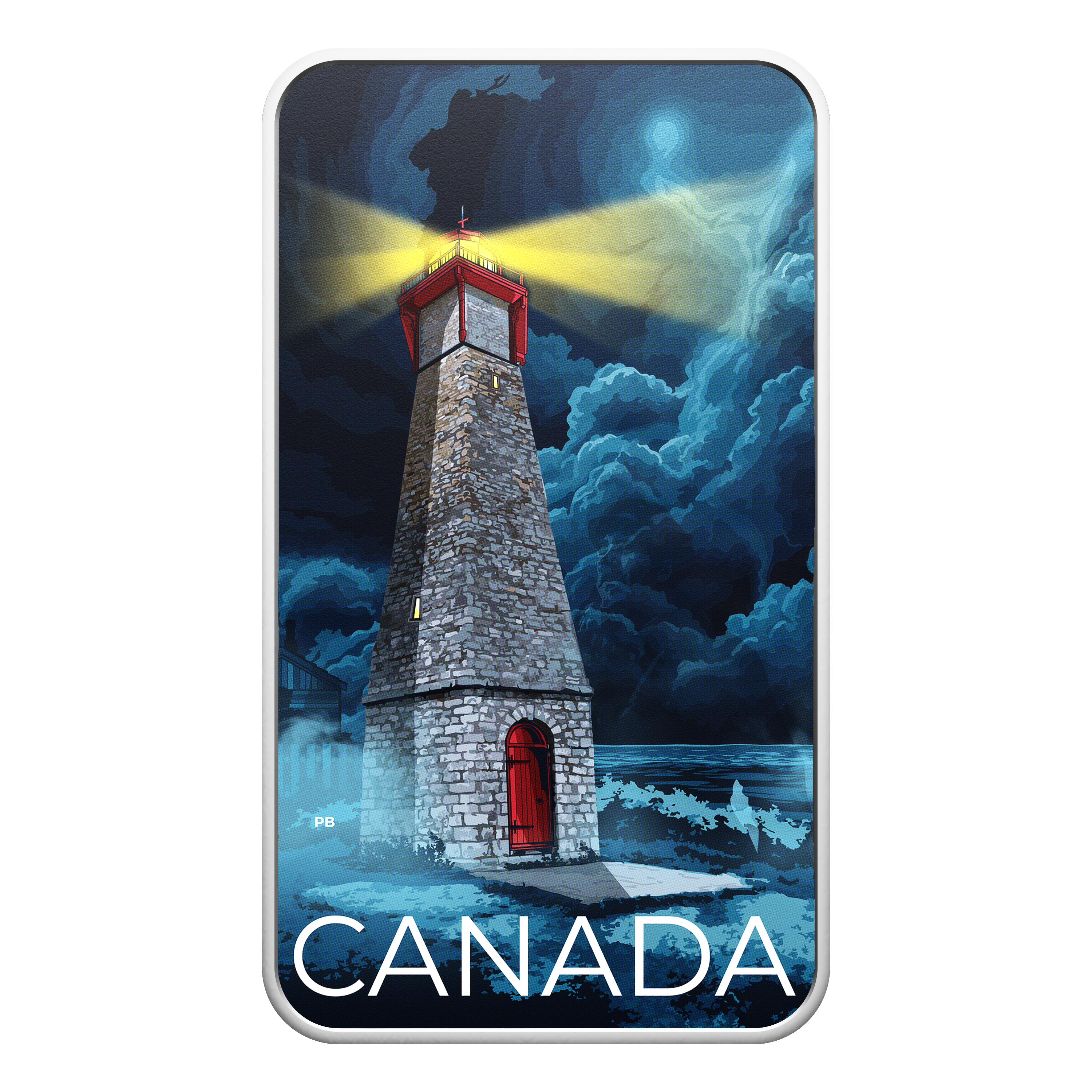 2026 Canada $20 Haunted Canada: Gibraltar Point Lighthouse – 1 oz Fine Silver Coin