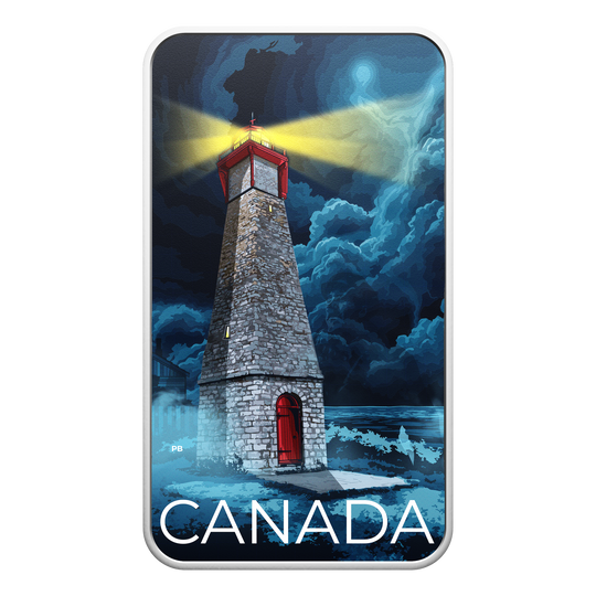 2026 Canada $20 Haunted Canada: Gibraltar Point Lighthouse – 1 oz Fine Silver Coin