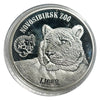 Lucky Coin Snow Leopard in Plastic Capsule